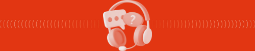 3D icon ofa headset