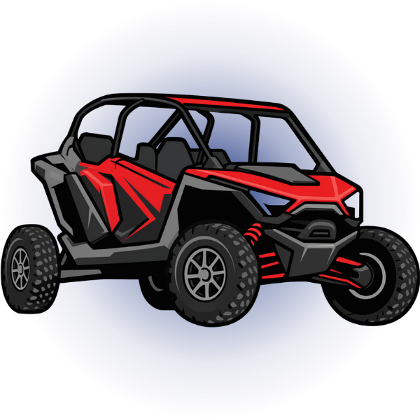 3D Icon of an ATV