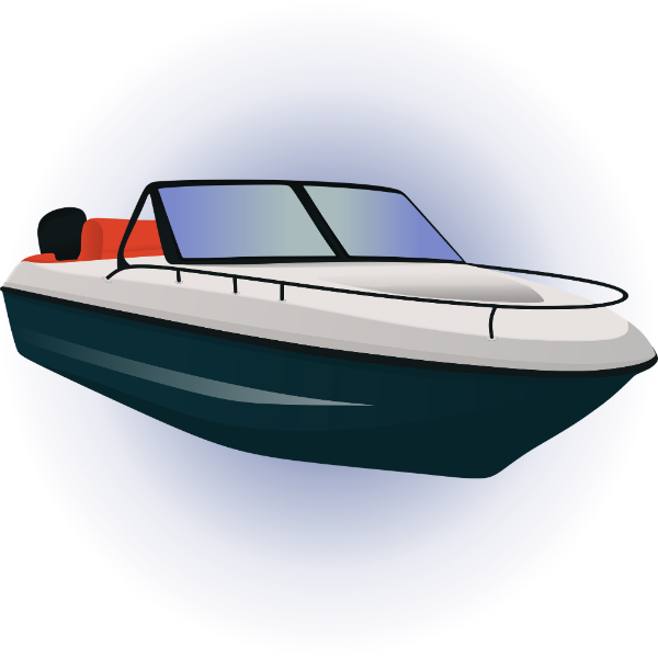 3D Icon of a Boat