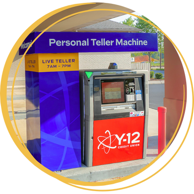 Image of a Personal Teller Machine (PTM)